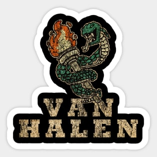 favorite song-THE VAN HALEN Sticker